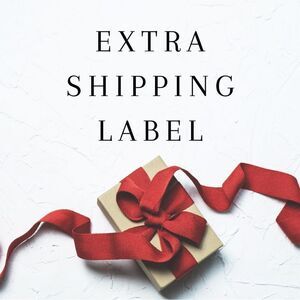 Extra shipping label